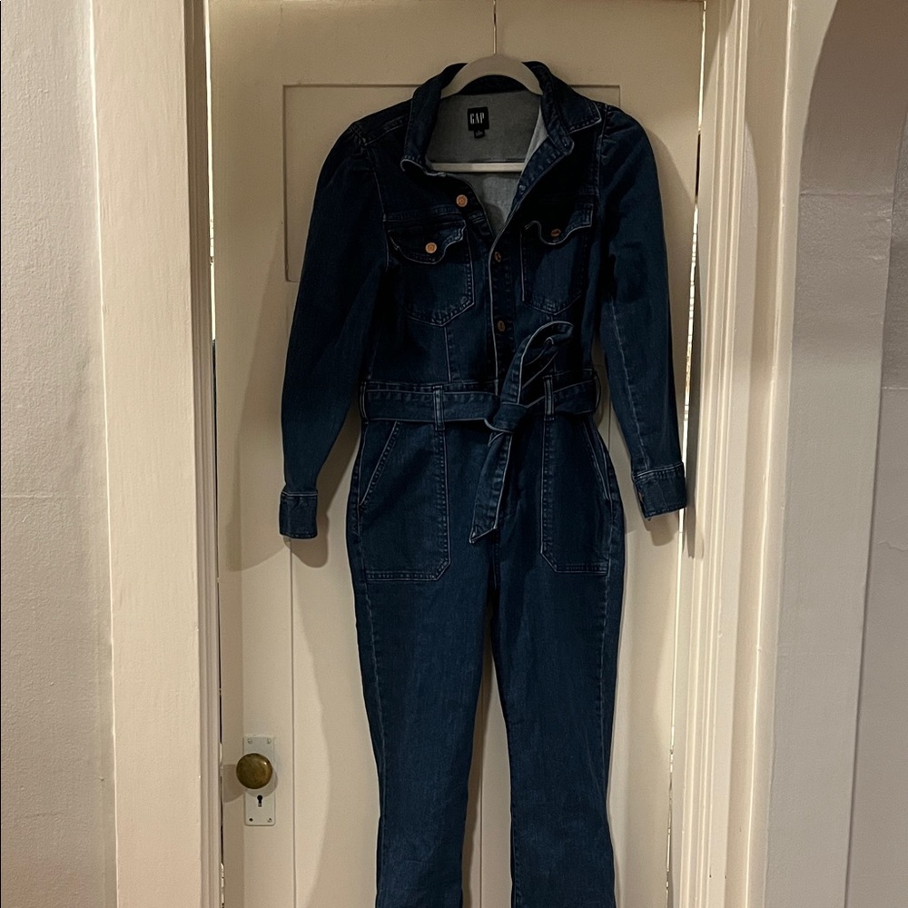 GAP Women's Western Denim jumpsuit